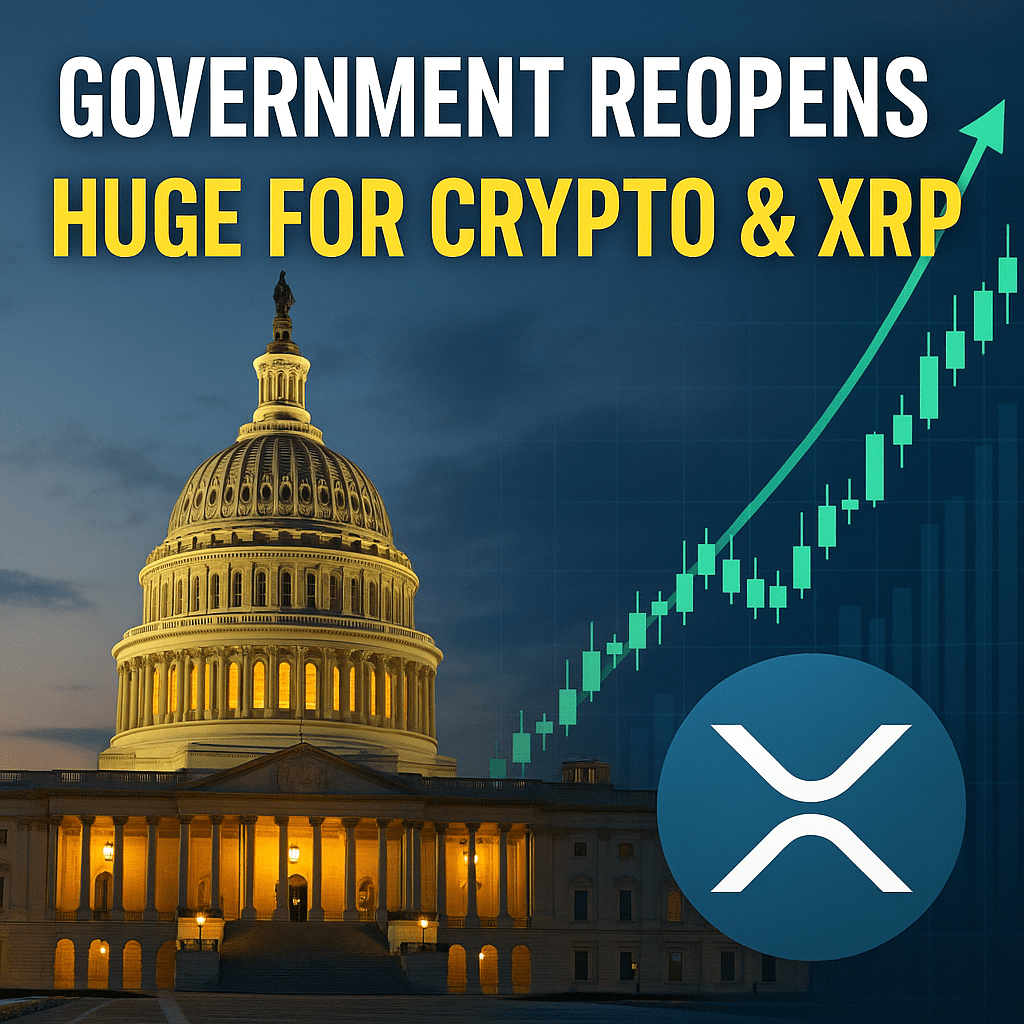 Breaking: Washington Finally Hits “Unpause” – Why the Government Reopening Is Massive for Crypto and&nbsp;XRP